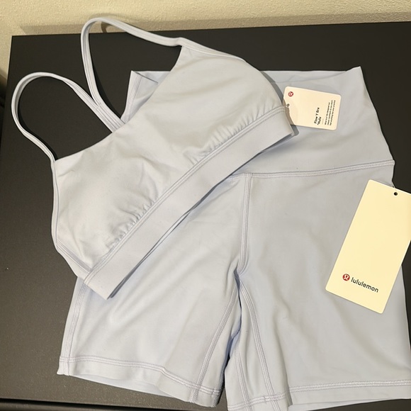 lululemon athletica Pants - Lululemon Align Set in Pastel Blue